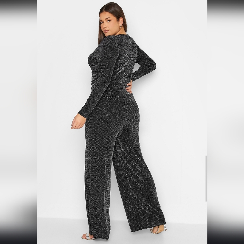 Apt. 9 | Glitter Wide Leg Jumpsuit - Picture 9 of 11